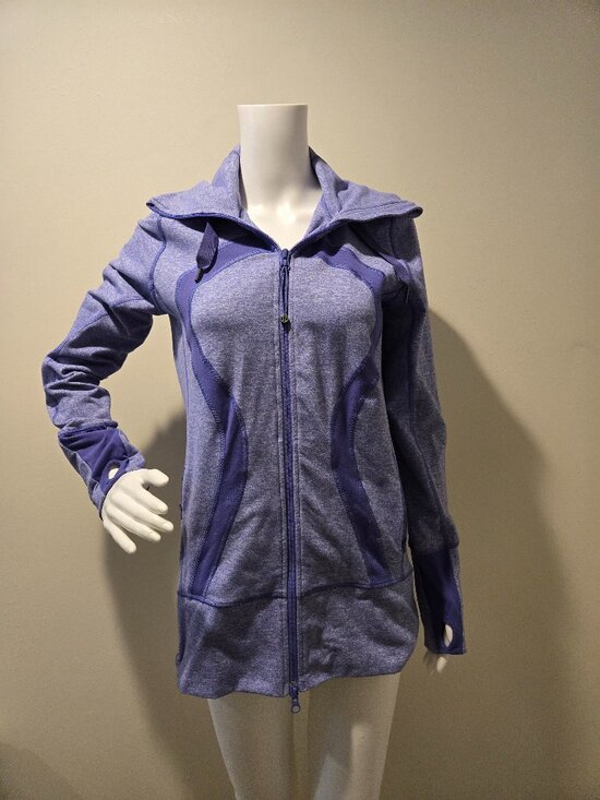 lululemon athletica Jackets & Blazers - Lululemon Stride Jacket Full Zip Purple Lilac 8